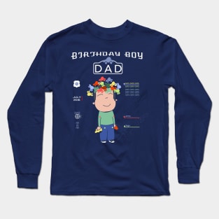 Dad of the Birthday Boy T-Shirt - Matching "Birthday Boy Cars Cars Cars" Long Sleeve T-Shirt